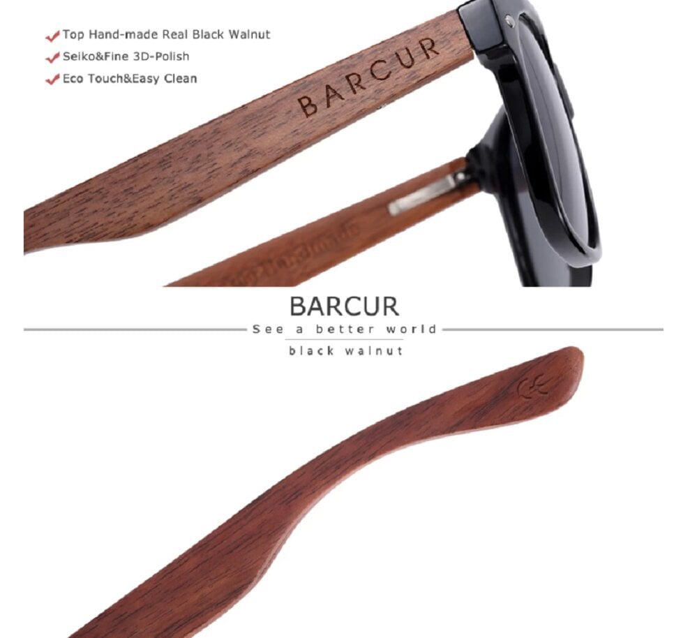 Kvaliteetsed polariseeritud prillid arvutiga töötamiseks Barcur. hind ja info | Prillid | kaup24.ee