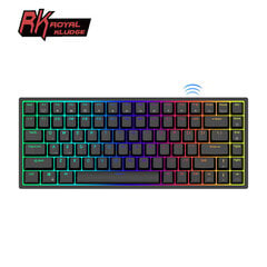 Royal Kludge RK84 Brown Switches цена и информация | Клавиатура с игровой мышью 3GO COMBODRILEW2 USB ES | kaup24.ee