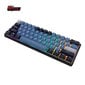 Klaviatuur Royal Kludge RK61 Plus TKL, 60%, Hot-swap, Blue Switches, US, Must/Sinine hind ja info | Klaviatuurid | kaup24.ee