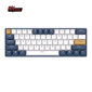 Klaviatuur Royal Kludge RK61 Plus TKL, 60%, Hot-swap, Brown Switches, US, Valge/Sinine hind ja info | Klaviatuurid | kaup24.ee