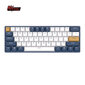 Klaviatuur Royal Kludge RK61 Plus TKL, 60%, Hot-swap, Blue Switches, US, Valge/Sinine hind ja info | Klaviatuurid | kaup24.ee