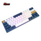 Klaviatuur Royal Kludge RK61 Plus TKL, 60%, Hot-swap, Blue Switches, US, Valge/Sinine hind ja info | Klaviatuurid | kaup24.ee