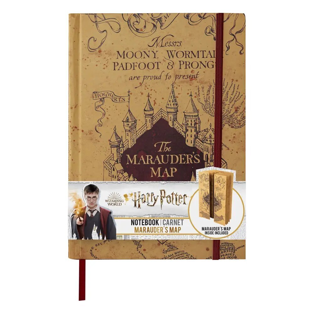 Harry Potter A5 Marauder's Map цена и информация | Fännitooted mänguritele | kaup24.ee