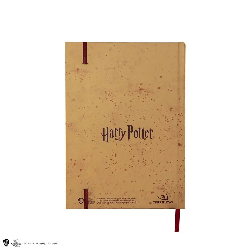 Harry Potter A5 Marauder's Map цена и информация | Fännitooted mänguritele | kaup24.ee