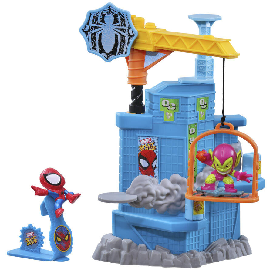 Hasbro Marvel: Stunt Squad - Spider-Man VS Roheline Goblin Mini playset (F7062) hind ja info | Poiste mänguasjad | kaup24.ee