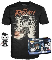 Funko Pop! Tee (täiskasvanud): Disney Star Wars Visions - Ronin (Special Edition) Bobble-Head Vinüülfiguur ja T-särk (L) hind ja info | Poiste mänguasjad | kaup24.ee