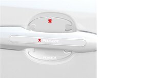 Защитные наклейки на ручки Peugeot цена и информация | Дополнительные принадлежности | kaup24.ee
