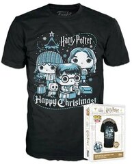 Funko Boxed Tee: Harry Potter Holiday - Ron, Hermione, Harry (S) hind ja info | Poiste särgid | kaup24.ee