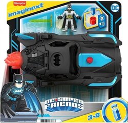 Fisher-Price Imaginext: Супердрузья DC — роскошный бэтмобиль F22 (HGX96) цена и информация | Развивающий мелкую моторику - кинетический песок KeyCraft NV215 (80 г) детям от 3+ лет, бежевый | kaup24.ee