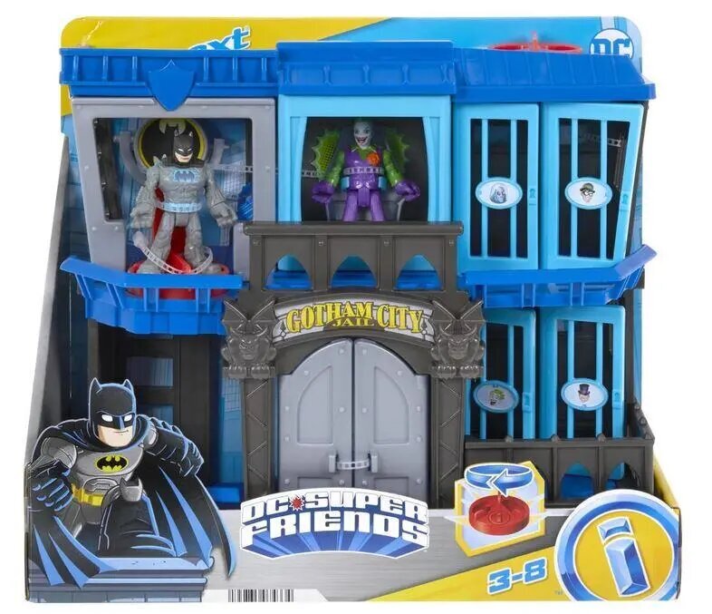 Fisher-Price Imaginext: DC super sõbrad - Gotham City vangla (HHP81) hind ja info | Poiste mänguasjad | kaup24.ee