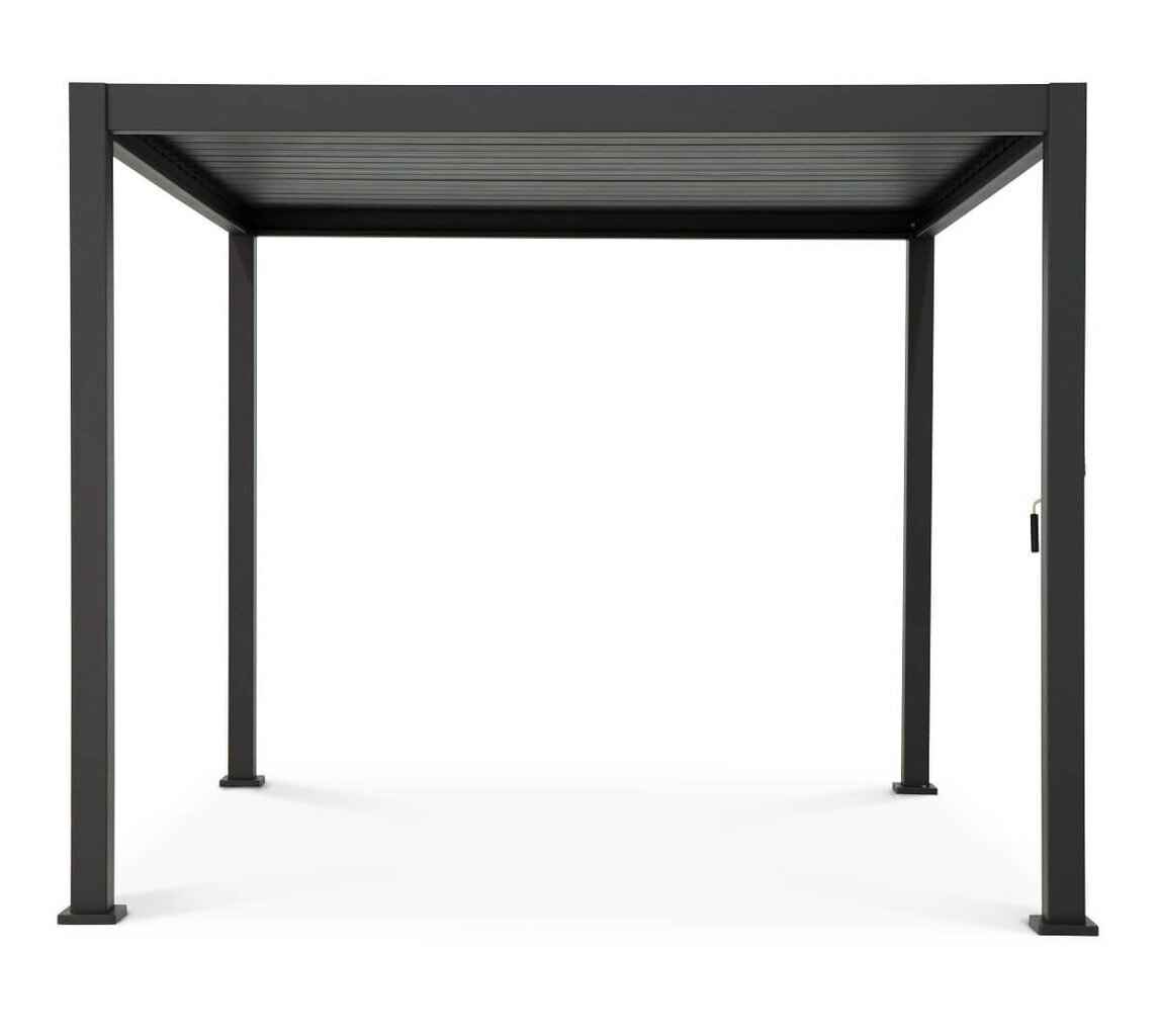 Gazebo Pergola Premium 3x3m, antratsiitvärvi цена и информация | Varikatused ja aiapaviljonid | kaup24.ee