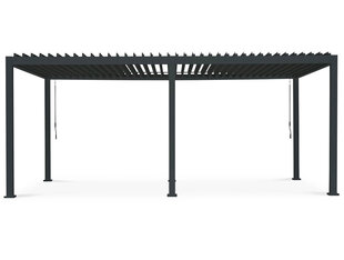 Gazebo Pergola Premium 3x6m, antratsiitvärvi hind ja info | Varikatused ja aiapaviljonid | kaup24.ee