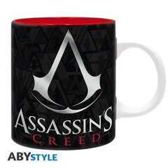 Abysse Assassins Creed - Crest must punane tass (320ml) (ABYMUGA204) цена и информация | Атрибутика для игроков | kaup24.ee