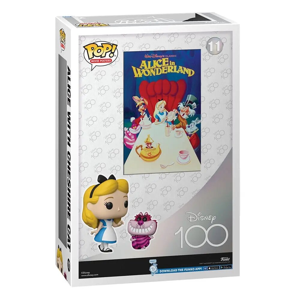 Disney 100. aastapäeva POP! Movie Poster & Joonis Alice in Wonderland 9 cm hind ja info | Seinapildid | kaup24.ee