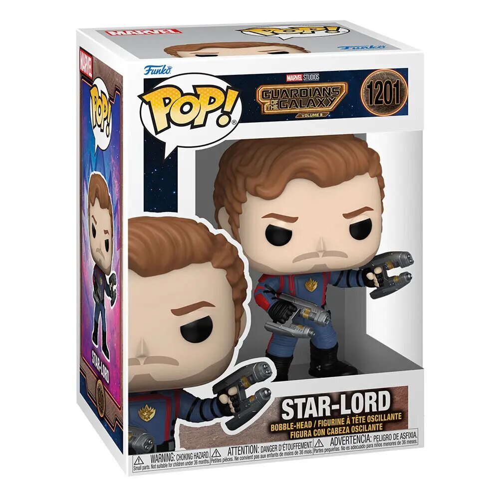 Guardians Galaxy Vol. 3 POP! Vinüülfiguur Star-Lord 9 cm hind ja info | Fännitooted mänguritele | kaup24.ee