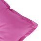 vidaXL tooli istmepadjad 4 tk, roosa, 40 x 40 x 7 cm kangas hind ja info | Toolipadjad ja -katted | kaup24.ee