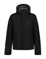 Мужская утепленная куртка softshell Icepeak BARAGA, черная цена и информация | Мужские куртки | kaup24.ee