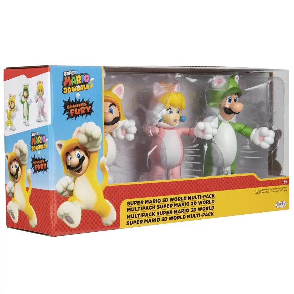 Super Mario 3D World kujukeste komplekt hind ja info | Poiste mänguasjad | kaup24.ee