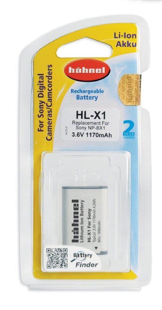 Hahnel HA HL-X1 SONY hind ja info | Akud videokaameratele | kaup24.ee