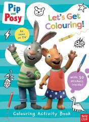 Pip and Posy: Let's Get Colouring! цена и информация | Книги для малышей | kaup24.ee