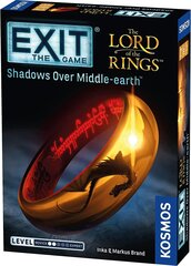 Настольная игра Exit: The Game The Lord of the Rings : Shadows over Middle-earth, ENG цена и информация | Настольные игры | kaup24.ee