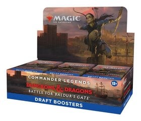 Пополнение игральных карт MTG Commander Legends Baldur's Gate Draft Booster, 24 шт. цена и информация | Настольные игры, головоломки | kaup24.ee