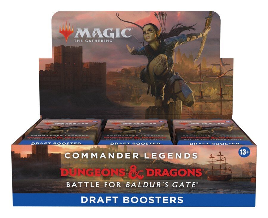 Mängukaartide lisa MTG Commander Legends Baldur's Gate Draft Booster, 24 tk hind ja info | Lauamängud ja mõistatused | kaup24.ee