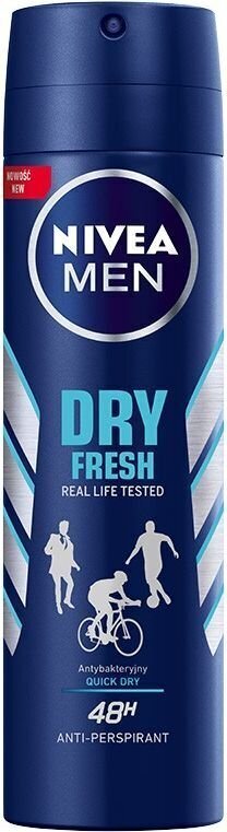 Pihustatav deodorant naistele Nivea Dry Fresh, 150 ml цена и информация | Deodorandid | kaup24.ee