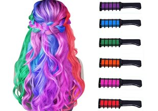 Временная краска для прядей волос, 6 шт. цена и информация | Краска для волос | kaup24.ee