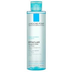 LA ROCHE-POSAY Effaclar Мицеллярная вода для жирной кожи с тенденцией к образованию акне 200 мл цена и информация | Аппараты для ухода за лицом | kaup24.ee