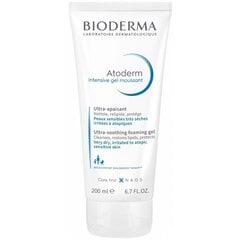 BIODERMA Atoderm Intensive Gel moussant Gel Penca 200 ml hind ja info | Dušigeelid, õlid | kaup24.ee