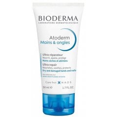 BIODERMA Atoderm Mains Ongles Kätekreem 50 ml hind ja info | Kehakreemid, kehaspreid | kaup24.ee