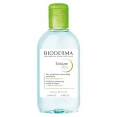 BIODERMA Sebium H2O mitsellaarvett 250 ml hind ja info | Näopuhastusvahendid | kaup24.ee