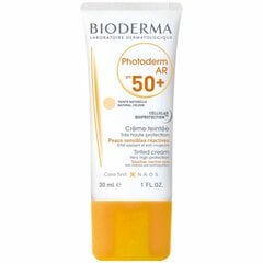 BIODERMA Photoderm AR SPF 50+ päikesekattega toonimiskreem 30 ml цена и информация | Кремы от загара | kaup24.ee