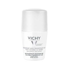 VICHY Kuuli deodorant antipersipersonal, mis reguleerib liigset higistamist 48H tundliku naha jaoks 50 ml hind ja info | Deodorandid | kaup24.ee