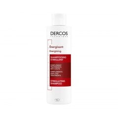 VICHY DERCOS Energizing Juuste väljalangemise šampoon 200 ml hind ja info | Šampoonid | kaup24.ee