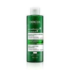 VICHY DERCOS Anti- Dandruff K. šampoon - koorija eriti tiheda rasuse kõõma vastu 250 ml цена и информация | Шампуни | kaup24.ee