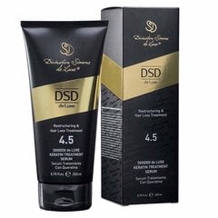 DSD de Luxe 4,5 Keratiini juukseraine 200 ml цена и информация | Средства для укрепления волос | kaup24.ee