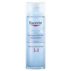 EUCERIN DermatoCLEAN HYALURON Mitsellaarvesi 3 in 1 400 ml hind ja info | Näopuhastusvahendid | kaup24.ee