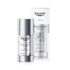 EUCERIN Hyaluron Filler Öine väävel ja koorimine 30 ml цена и информация | Сыворотки для лица, масла | kaup24.ee