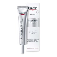 EUCERIN Hyaluron Filler SPF 15 nahakreemi silmade ümber 15 ml hind ja info | Silmakreemid, seerumid | kaup24.ee