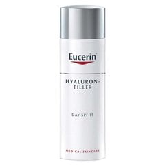 EUCERIN Hyaluron Filler SPF Igapäevane koor 15 normaalse ja kombineeritud naha jaoks 50 ml цена и информация | Кремы для лица | kaup24.ee