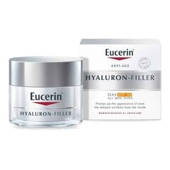 EUCERIN Hyaluron Filler SPF 30 igapäevast kreemi 50 ml hind ja info | Näokreemid | kaup24.ee