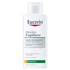 EUCERIN Dermo Capillaire Kreem kõõma vastu kuivana 250 ml hind ja info | Šampoonid | kaup24.ee