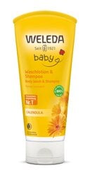 Детский шампунь и гель для душа Weleda Baby, 200 мл цена и информация | Weleda Духи, косметика | kaup24.ee