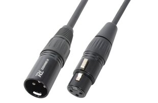 PD-Connex CX35-1 kaabel XLR F/M 1,5m must цена и информация | Кабели и провода | kaup24.ee