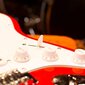 Max GigKit elektrikitarri komplekt koos kitarrialusega, punane hind ja info | Kitarrid | kaup24.ee