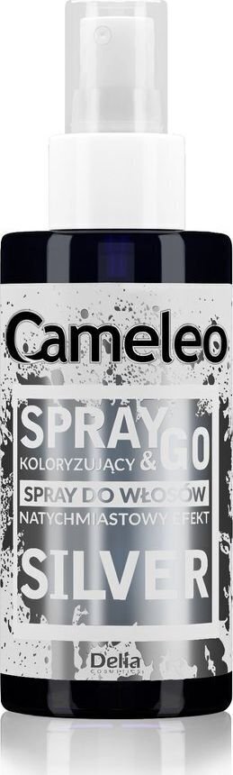 Tooniv šampoon Delia Cosmetics Cameleo Spray & Go Spray Silver, 150ml цена и информация | Šampoonid | kaup24.ee