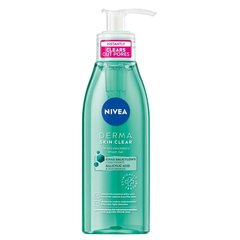 Puhastusvahend naha ebatäiuslikkuse vastu Nivea Derma Skin Clear, 150ml hind ja info | Näopuhastusvahendid | kaup24.ee