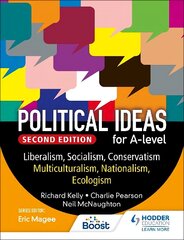 Political ideas for A Level: Liberalism, Socialism, Conservatism, Multiculturalism, Nationalism, Ecologism 2nd Edition hind ja info | Noortekirjandus | kaup24.ee